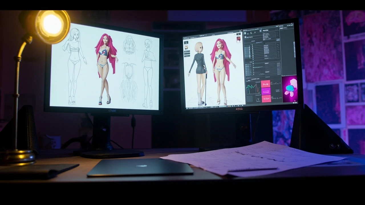 KPop Demon Hunters Rumi: character design and production notes